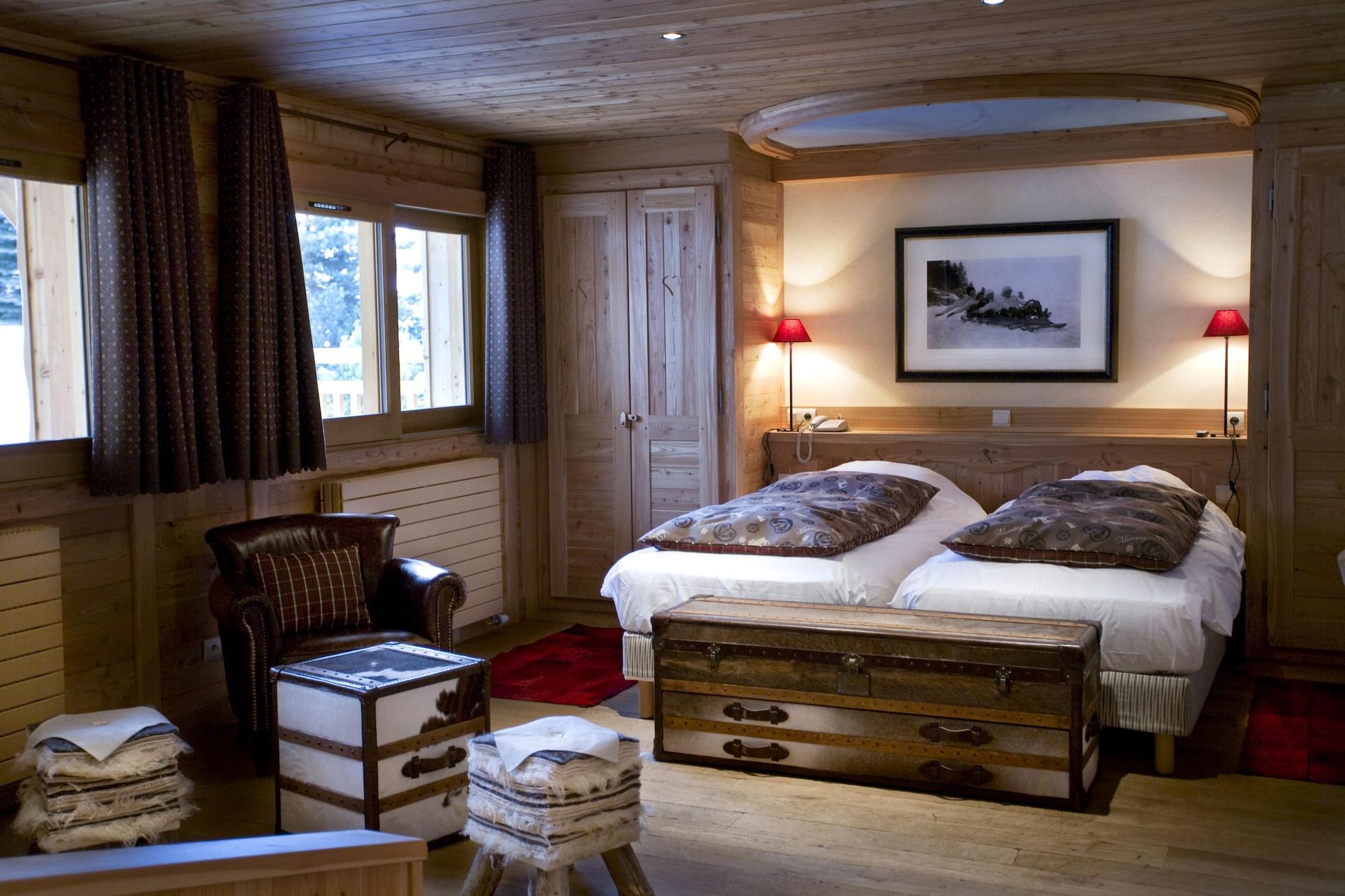 לס דה-אלפס Hotel Chalet Mounier מראה חיצוני תמונה