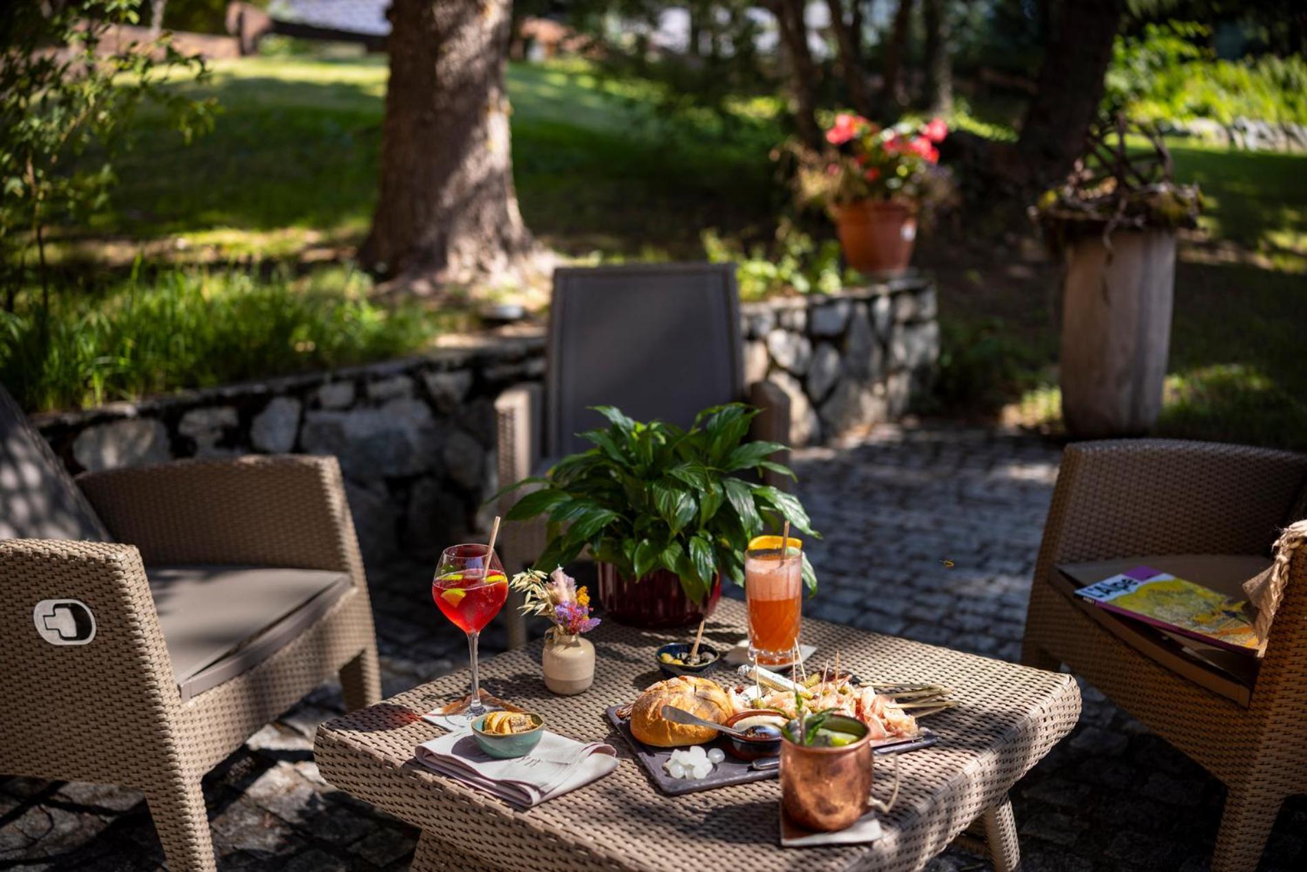 לס דה-אלפס Hotel Chalet Mounier מראה חיצוני תמונה