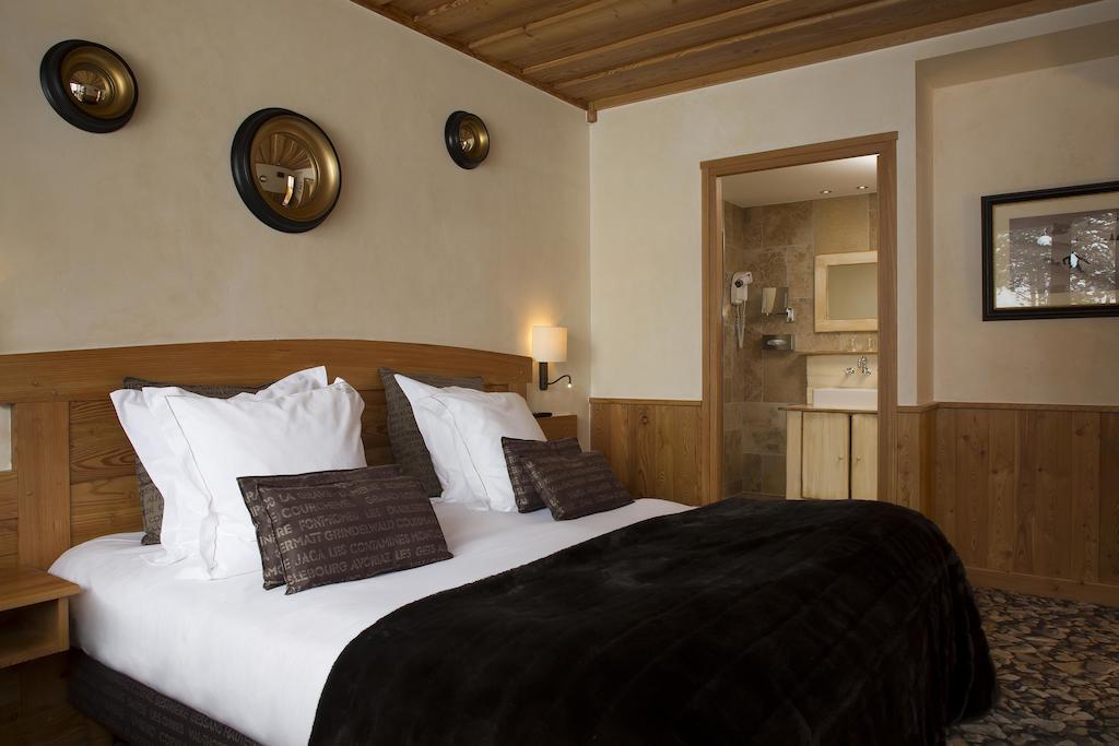 לס דה-אלפס Hotel Chalet Mounier חדר תמונה