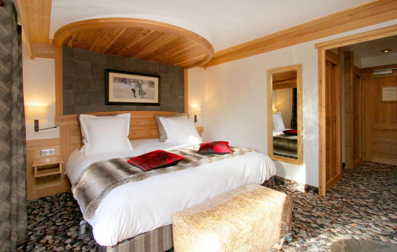 לס דה-אלפס Hotel Chalet Mounier מראה חיצוני תמונה