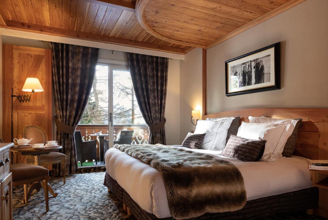 לס דה-אלפס Hotel Chalet Mounier מראה חיצוני תמונה